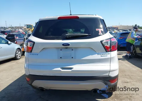 2017 Ford Escape Titanium from USA, damaged, VIN 1FMCU0JD8HUD20377